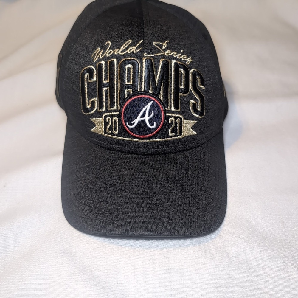 Atlanta Braves On Field Hat Mens 2021 World Series Champs New Era MLB Authentic